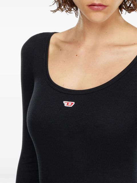 Diesel D-Ballet-D ribbed maxi dress - Black