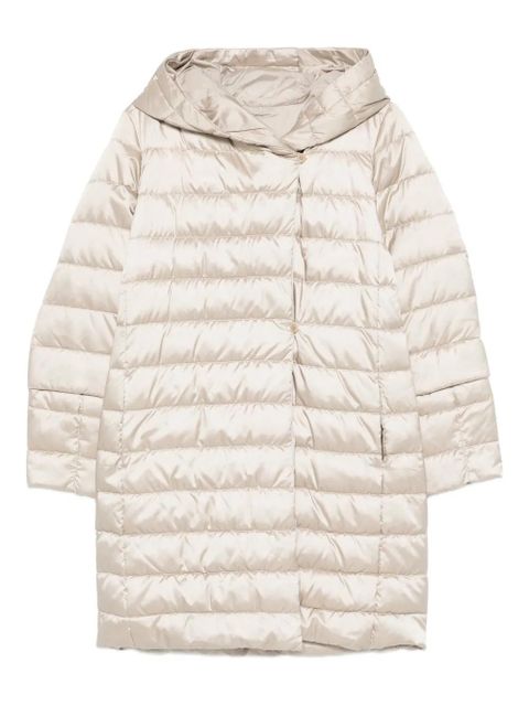Max Mara Novef hooded quilted coat - Neutrals - zdjęcie produktu nr 1