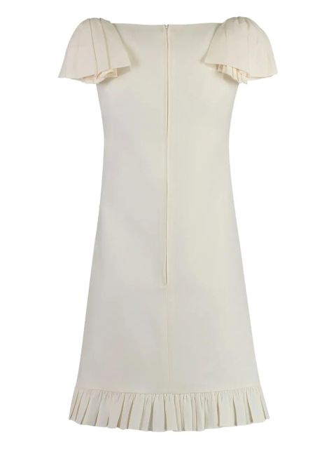 Valentino Garavani Crepe Couture mini dress - Neutrals