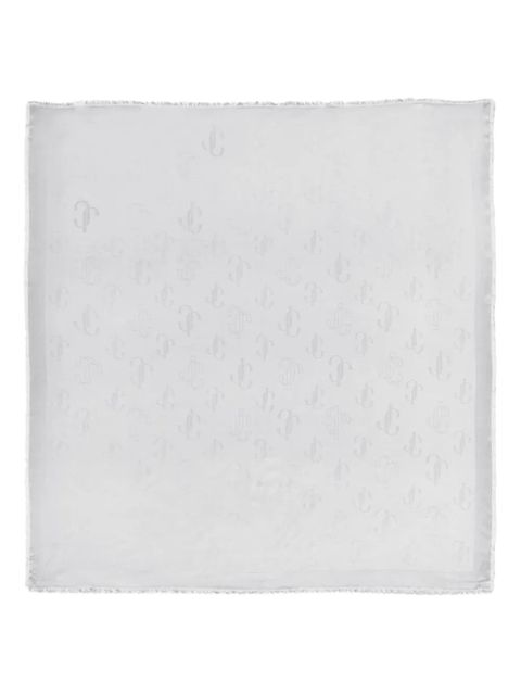 Jimmy Choo Emani scarf - White - zdjęcie produktu nr 1