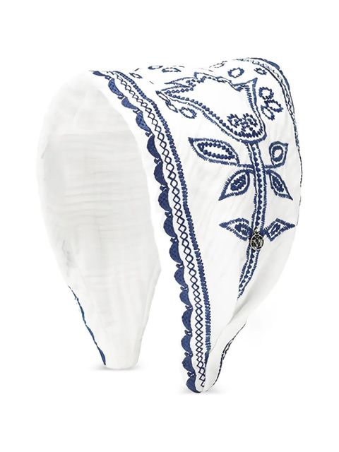 Maison Michel Mariah headband - White - zdjęcie produktu nr 1
