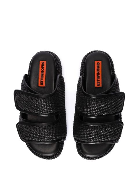 Simon Miller Raffia Cro slides - Black - zdjęcie produktu nr 2