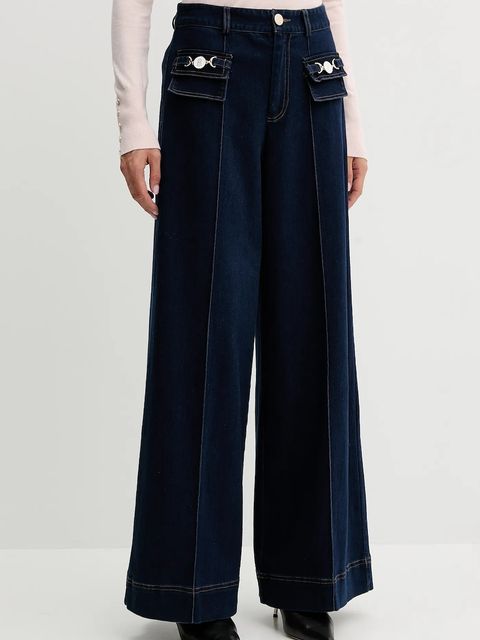 Fracomina jeansy damskie kolor niebieski FS25WV3004W78201 - zdjęcie produktu nr 1