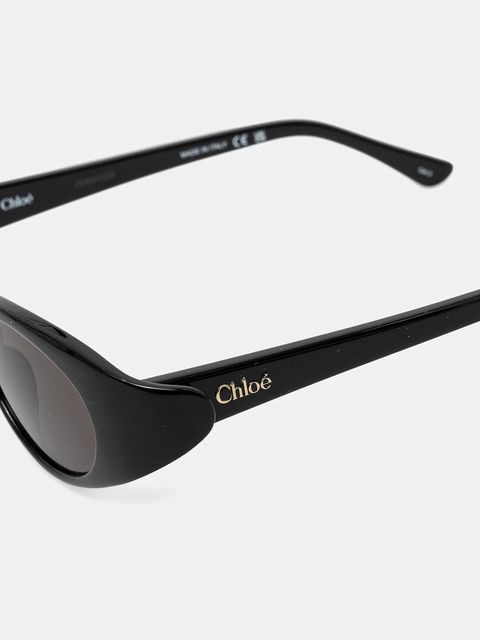 Chloé okulary przeciwsłoneczne damskie kolor czarny CH0279S