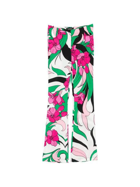 PINKO floral-print trousers - White - zdjęcie produktu nr 1