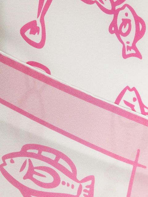 Jacquemus Le Bandana Pesco scarf - White