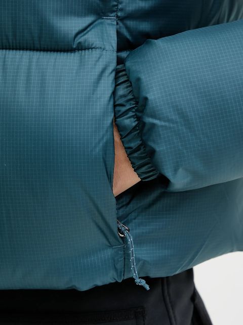 Columbia kurtka Puffect Colorblock kolor zielony zimowa 2088501