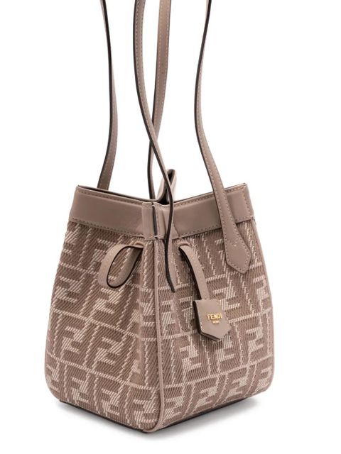 FENDI mini Oragami bucket bag - Grey
