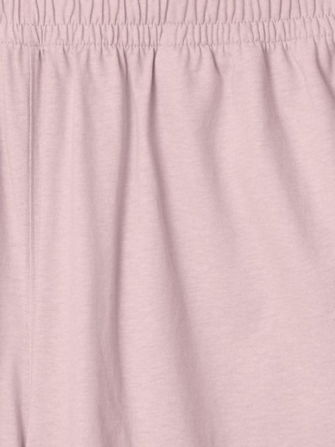 Burberry Equestrian Knight-print cotton shorts - Pink