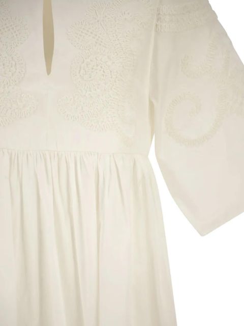 Weekend Max Mara crew-neck maxi dress - White