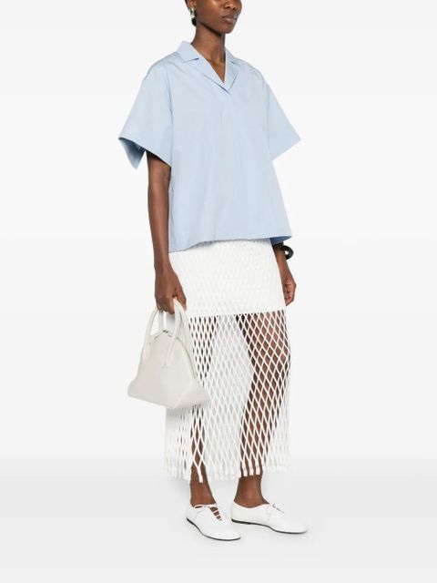 Jil Sander short-sleeve shirt - Blue - zdjęcie produktu nr 2