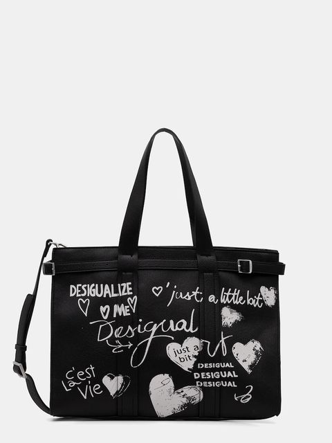 Desigual torebka SESHAT HOBART kolor czarny 25WAXPA5 - zdjęcie produktu nr 1