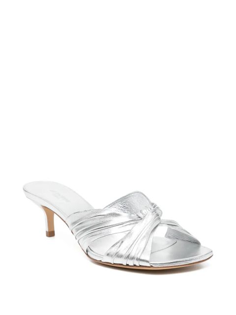 Le Monde Beryl 40mm Antonia sandals - Silver - zdjęcie produktu nr 2