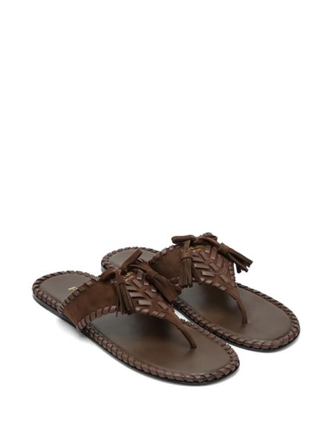 Prada braided sandals - Brown - zdjęcie produktu nr 2