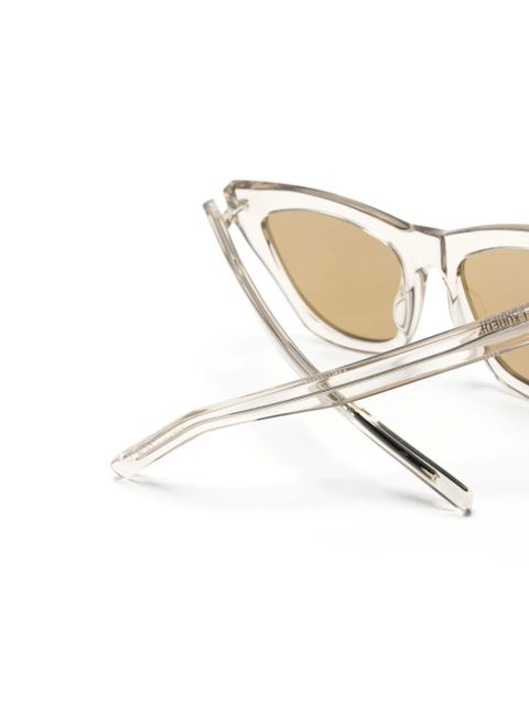 Saint Laurent Eyewear SL214 Kate cat-eye sunglasses - Neutrals