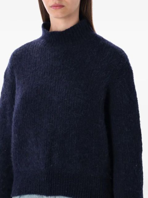 American Vintage high-neck sweater - Blue - zdjęcie produktu nr 2