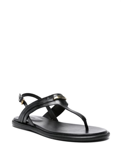 ISABEL MARANT Nya leather slingback sandals - Black - zdjęcie produktu nr 2