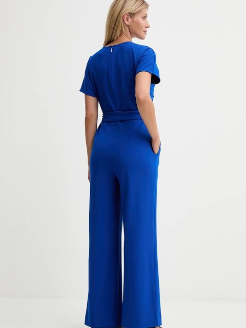 Calvin Klein kombinezon kolor niebieski z dekoltem w szpic LV044D065G - zdjęcie produktu nr 2