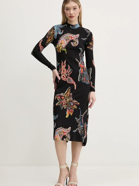 Desigual sukienka MELTED PAISLEYS_LACROI - zdjęcie produktu nr 1