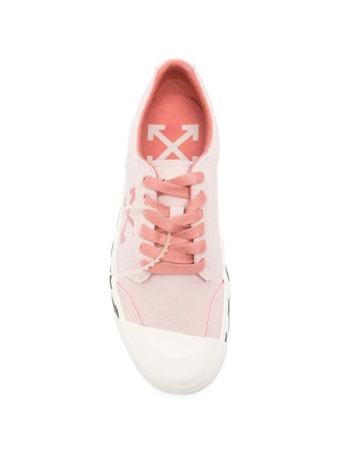 Off-White arrow-print low-top sneakers - Pink