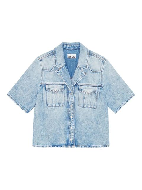 GANNI denim shirt - Blue - zdjęcie produktu nr 1