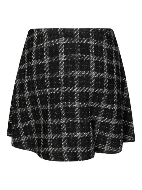 Diesel checked Gonna A-line skirt - Black - zdjęcie produktu nr 2