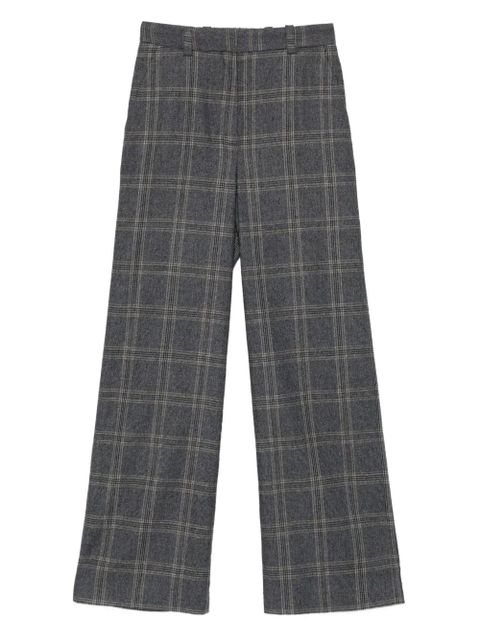 Maje checked tailored trousers - Grey - zdjęcie produktu nr 1