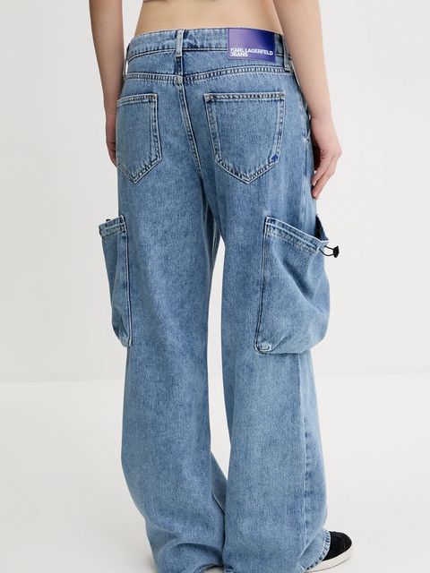 Karl Lagerfeld Jeans jeansy damskie high waist A2W10043