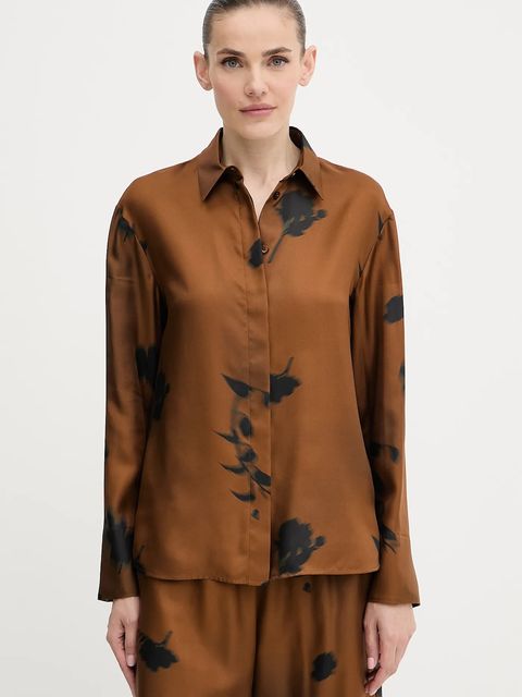 MM by Max Mara koszula jedwabna ERACLEA - zdjęcie produktu nr 1