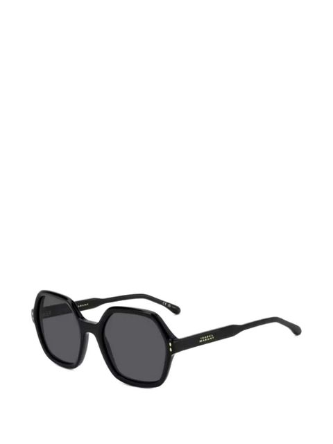 ISABEL MARANT geometric-frame sunglasses - Black - zdjęcie produktu nr 2