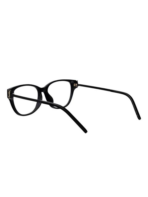 Saint Laurent Eyewear oval-frame glasses - Black