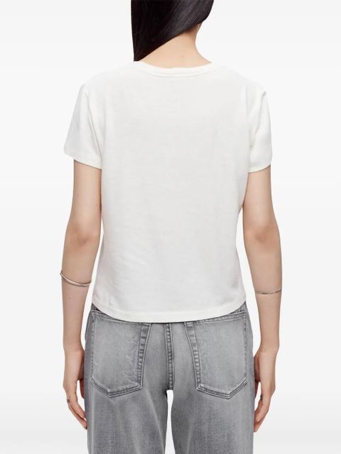RE/DONE Aspen print T-shirt - White