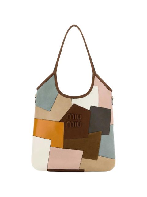 Miu Miu patchwork tote bag - Neutrals - zdjęcie produktu nr 1