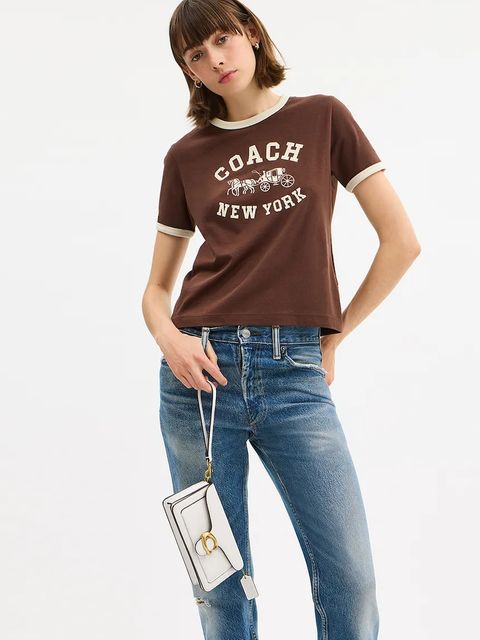 Coach torebka skórzana Tabby 19