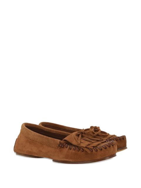 Paris Texas Indiana suede loafers - Brown