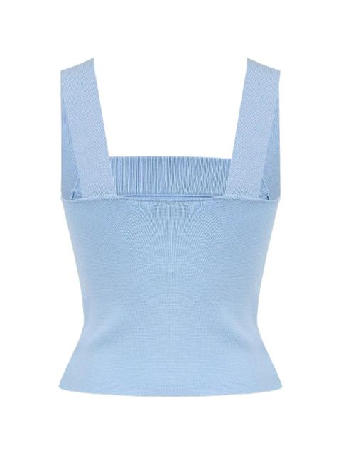 Simkhai Madine rib-knit top - Blue - zdjęcie produktu nr 2