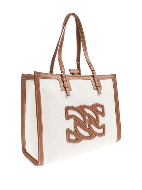 Casadei Beaurivage tote bag - Neutrals