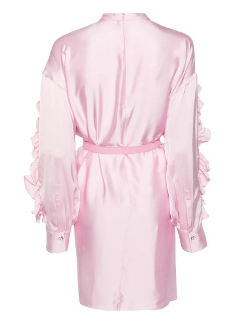 Jil Sander 129 satin midi dress - Pink - zdjęcie produktu nr 2