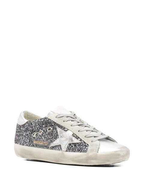 Golden Goose star-motif lace-up sneakers - Grey - zdjęcie produktu nr 2