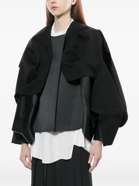 Comme Des Garçons asymmetric jacket - Black