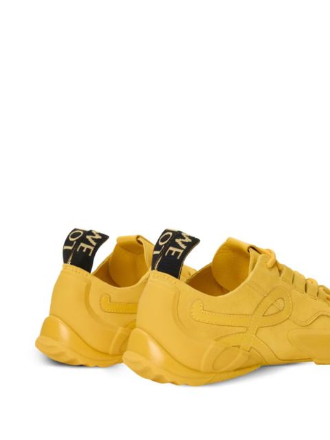 LOEWE Grip lace-up logo sneakers - Yellow