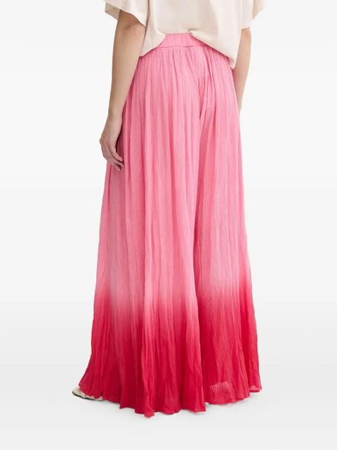 PINKO drawstring ombre trousers