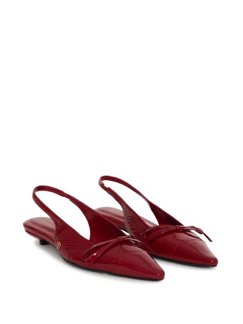 ANINE BING Zoey slingback pumps - Red