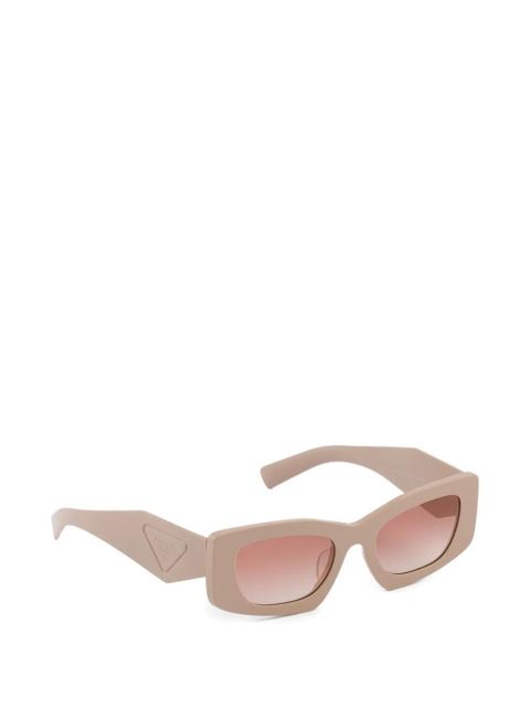 Prada Eyewear sunglasses with triangle logo - Neutrals - zdjęcie produktu nr 2