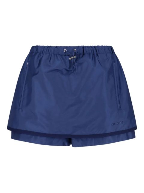 Gucci gabardine shorts - Blue - zdjęcie produktu nr 1