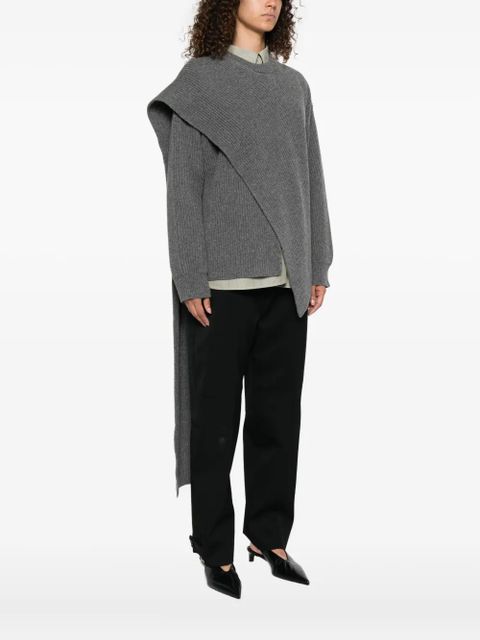 Jil Sander wool sweater - Grey