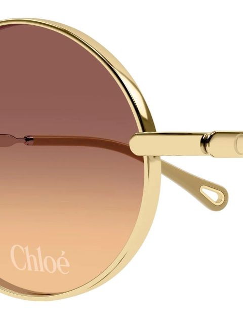 Chloé Eyewear CH0326S round frame sunglasses - Gold
