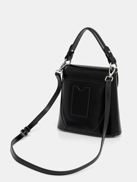 Answear.LAB torebka skórzana kolor czarny - zdjęcie produktu nr 2