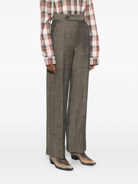 Vivienne Westwood Lauren pleat-detail trousers - Black