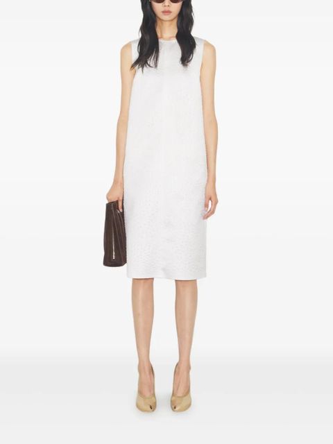 Tory Burch sleeveless midi dress - White